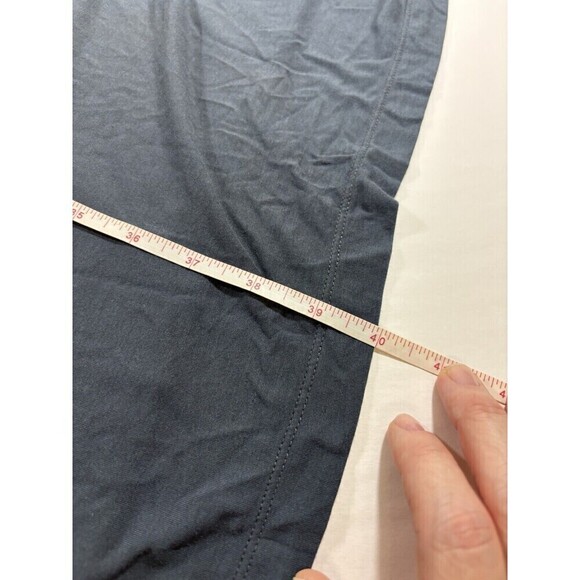 Laura Siegel Anthropologie Asymmetrical Dress Grey Medium Off Shoulder - Picture 6 of 12